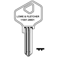 Lowe &amp; Fletcher 11001 to 28001 Cabinet Keys