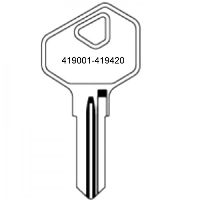 Lowe &amp; Fletcher 419001 to 419420 Cabinet Keys