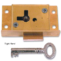 Asec 61 4 Lever Cut Cupboard Lock