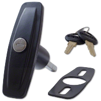 Ejector Garage Door Handle