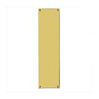 Victorian 70mm Wide Polished Brass Finger Plate