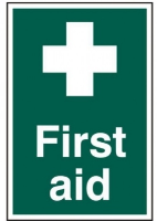 First Aid Sign 