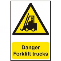 Danger Forklift Trucks Sign 