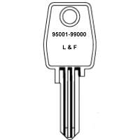 Lowe &amp; Fletcher 95001 to 99000 Cabinet Keys