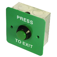 Asec EXB0656 5 Green Exit Button