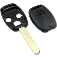 3 Button Chip Integrated Remote Case To Suit Honda