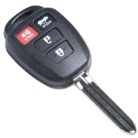 4 Button Remote Case To Suit Subaru and Toyota
