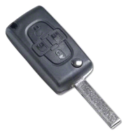 4 Button Flip Remote Case To Suit Citroën, Lancia and Peugeot