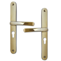 48mm Lever Upvc Handle 270mm Backplate