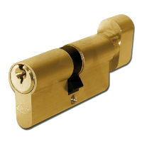 Asec 5-Pin Euro Key &amp; Turn Cylinder