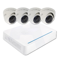 Abus TVVR33418 AHD 4 Dome Camera CCTV Kit