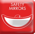Safety Mirrors for Materials Handling Equipment