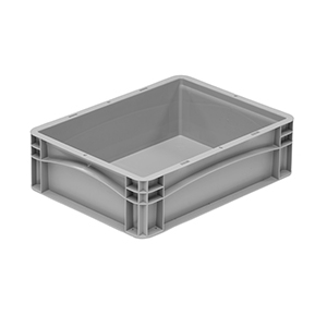 BK-ES43/12HG Basicline (400 x 300 x 120mm) Euro Container with Hand Grips