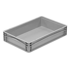 BK-ES64/12HG Basicline (600 x 400 x 120mm) Euro Container with Hand Grips