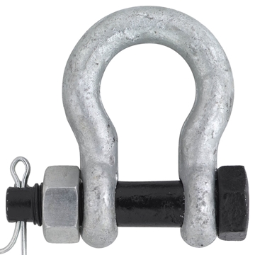 Fed Spec Bow Shackle With Screw Pin