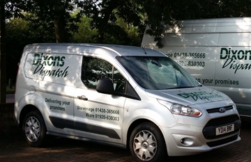 Cars, vans and motorbikes delivery services