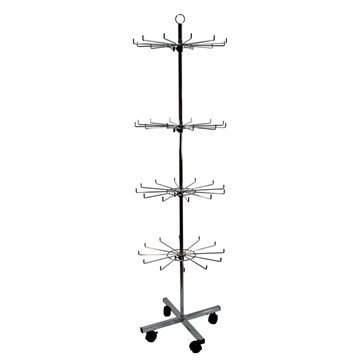 Lanyard Carousel 48 hook Floorstanding