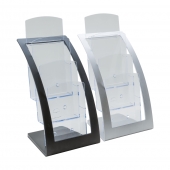 Contemporary Three Tier 1/3 A4 Leaflet Holder