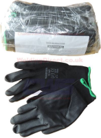 DC1202F - General work Gloves Black PU - 12 Pack