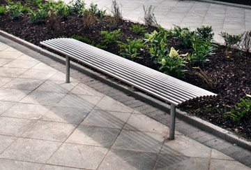 Hard Wearing Steel Benches