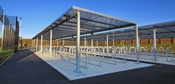 Double Row Cycle Parking