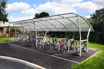 Steel Cycle Shelters