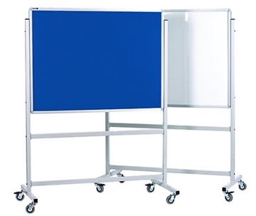 Mobile Whiteboard/Felt Board