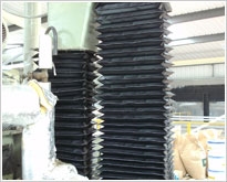 Pleated covers (normally used on measuring, inspection and metrology equipment)
