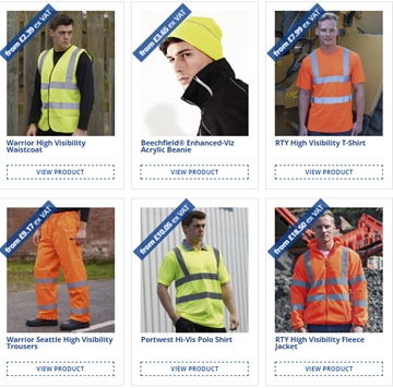 High Visibility Work Clothes 
