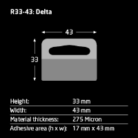 R33-43:Delta Hangtab