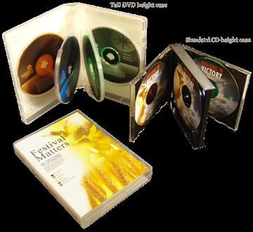 CD multidisc & storybook set duplication