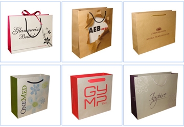 Eco Friendly Luxury Un-Laminated Carrier Bags 