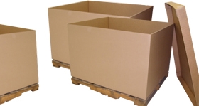 Double wall corrugated Pallet Boxes