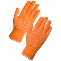 Criss Cross Gripper Safety Gloves