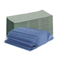 Paper Hand Towels - Blue Z fold 3000