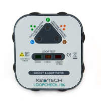 Kewtech Loopcheck 106 Socket Tester