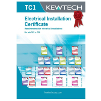 Kewtech TC1 Electrical Installation Certificate