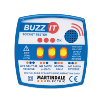 Martindale Buzz-IT Check Plug 13A Socket Tester BZ101