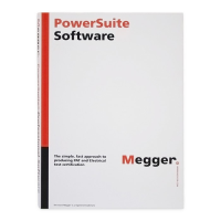 Megger Powersuite Pro-Lite PAT Software