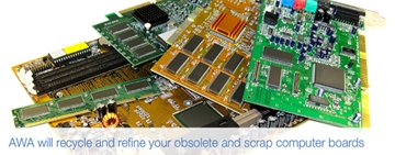 Environmentally Sound Scrap Computer Board Processors