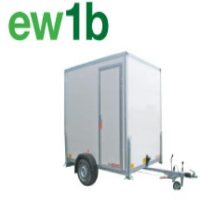 Mobile Single Gas Shower and Toilet Facilities