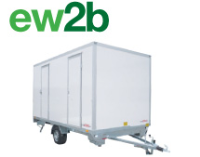 ew2b Mobile Showers & Toilets Combined in The Midlands