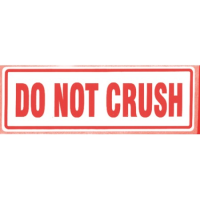 500 Do Not Crush Labels On A Roll 148 mm x 50 mm