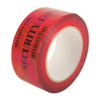 6 x Red Tegracheck Tamper Evident Security Tape