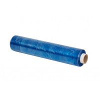 6 x 400 mm Wide 300m 17 Micron Blue Tint Pallet Stretch Wrap