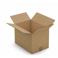 25 x Single Walled Cardboard Box 432mm x 318mm x 318mm (17 x 12.5 x 12.5inch) A3