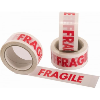36 x Fragile Print  Acrylic Polypropylene 48mm x 66m Packaging Tape