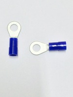 1.5mm-2.5mm M5 Ikuma Insulated Blue Ring Terminals-101022
