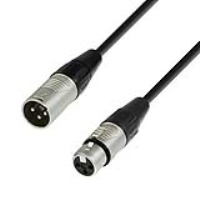 1 Metre Short 4* XLR-XLR Link Lead Rean (by Neutrik) Connectors