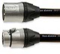 10 Metre Professional  Tour Grade  XLR Mic Microphone / Audio Lead -  Van Damme Cable and Neutrik Connectors